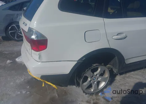 2008 BMW X3 3.0Si from USA, damaged, VIN WBXPC93428WJ07734